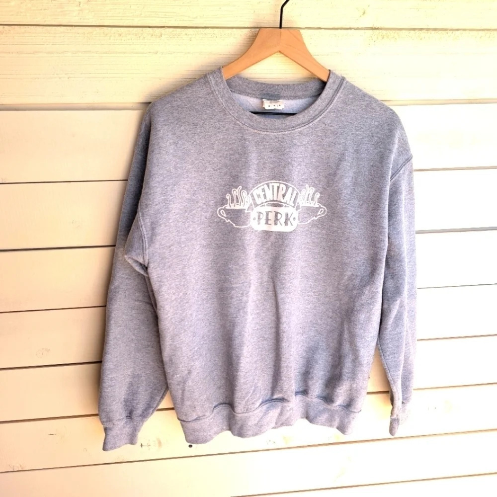 Friends show central perk grey sweatshirt